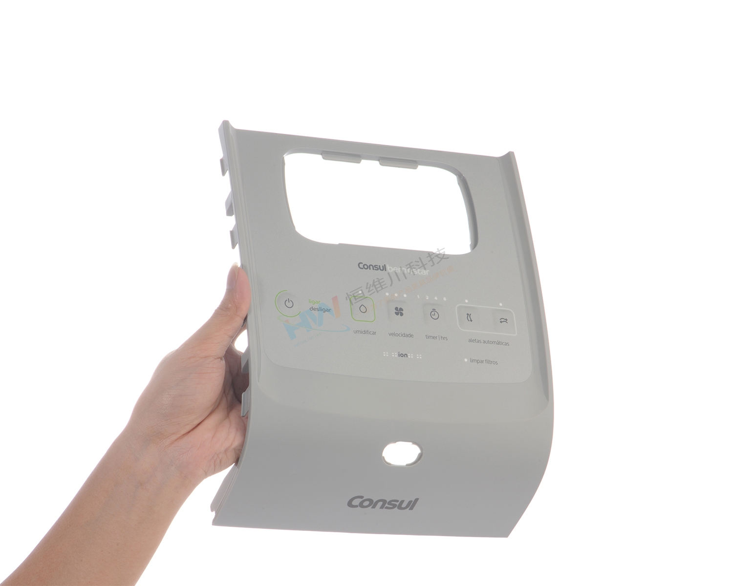 IMD/IML注塑工藝智能空調扇控制面板